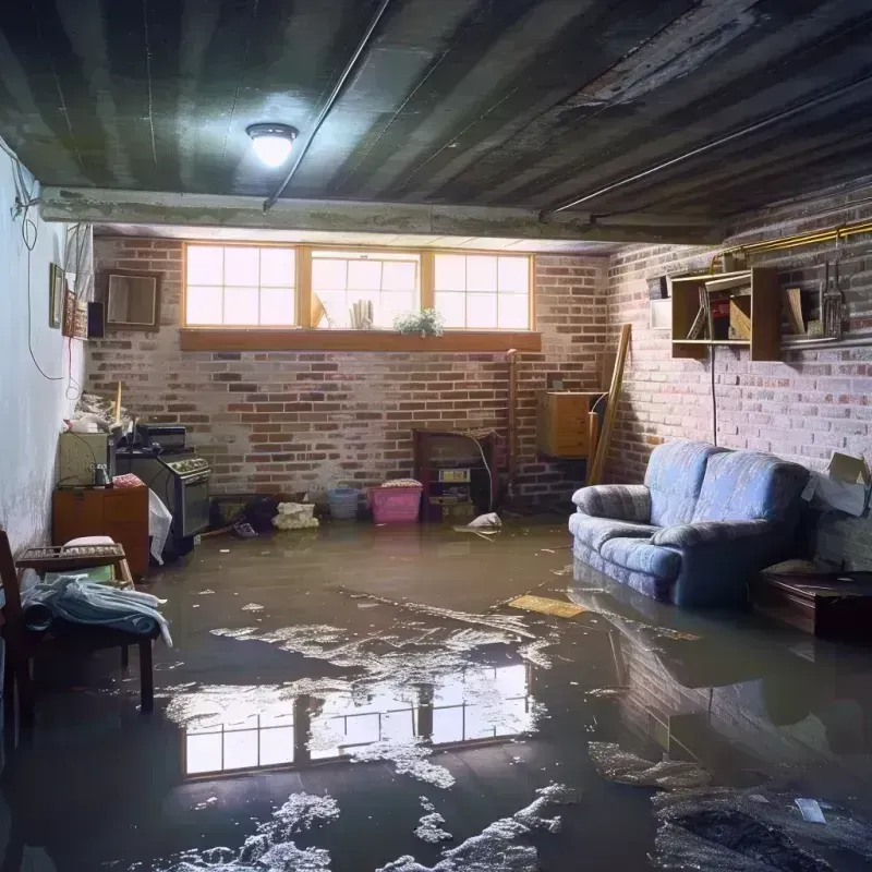 Flooded Basement Cleanup in Schofield Barracks, HI